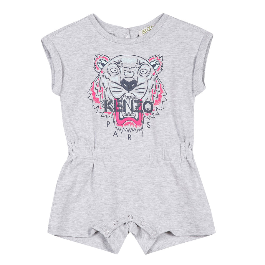 Kenzo Marl Grey Tiger Romper