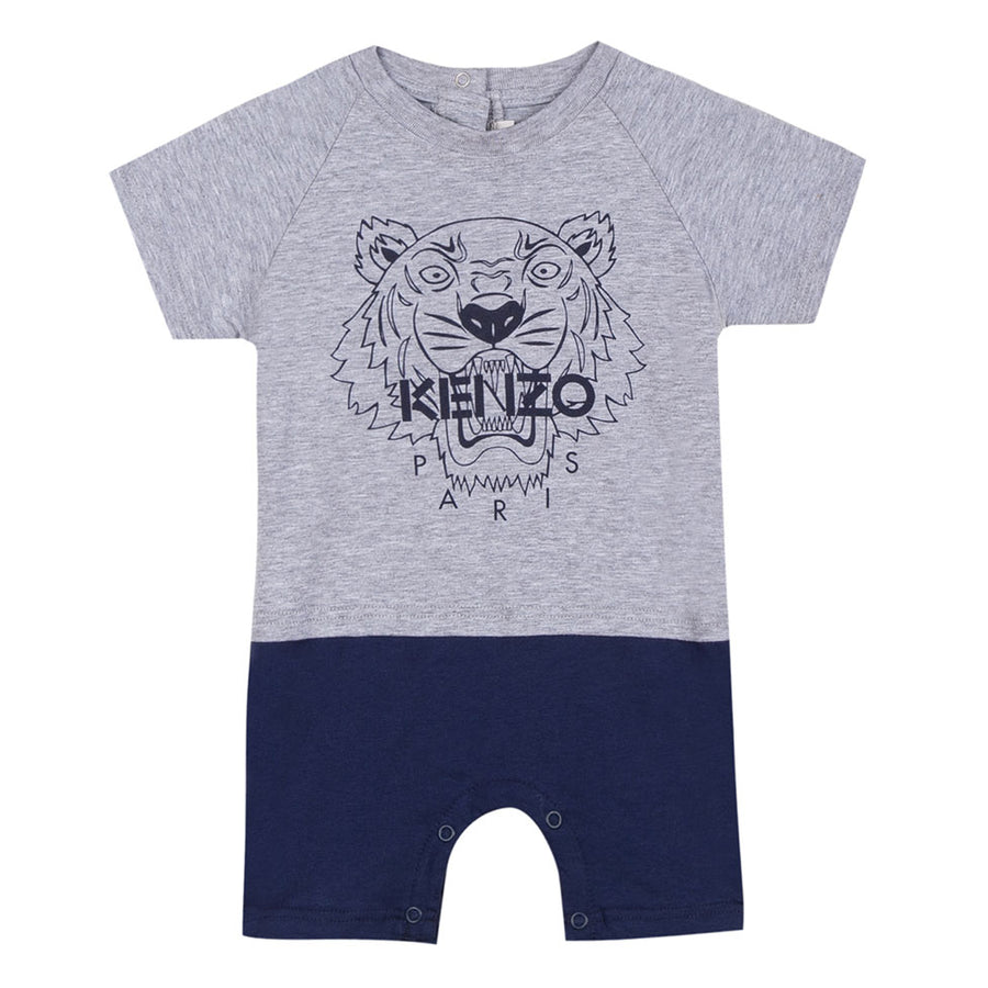 Kenzo Grey/Navy Tiger Playsuit