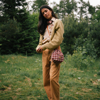 Sticky Lemon Pouch Bag | Adventure Collection | Berry Plaid