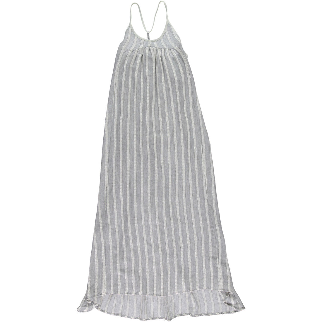 Tarantela Grey Striped Maxi Dress