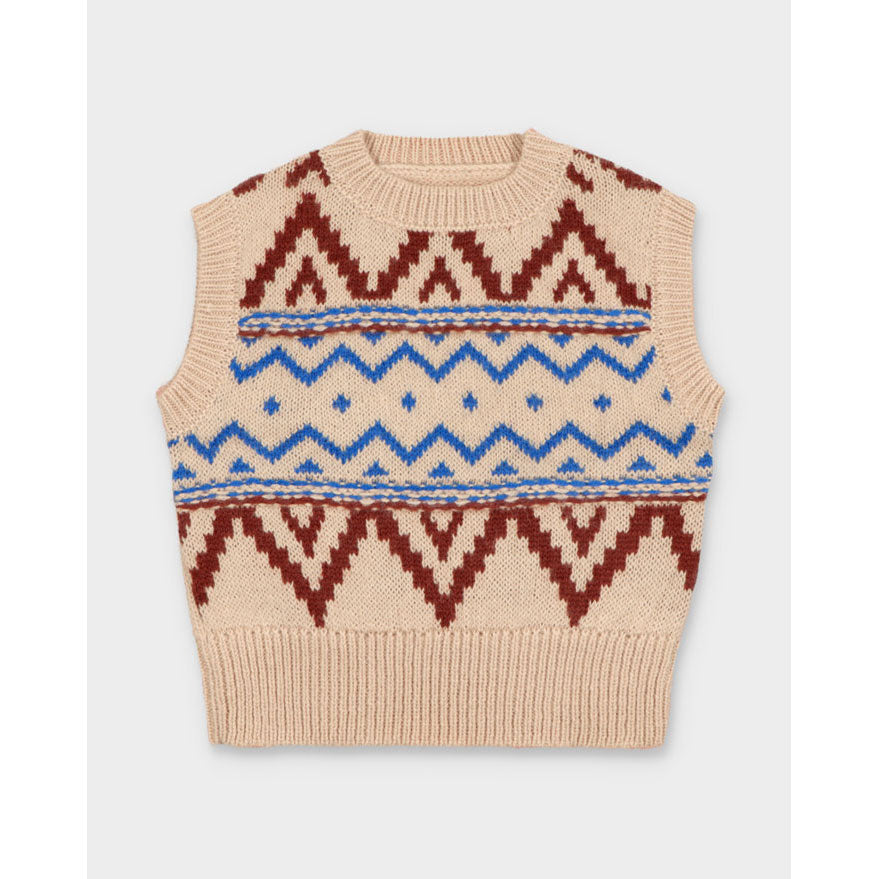 Aymara Cream Ani Pullover