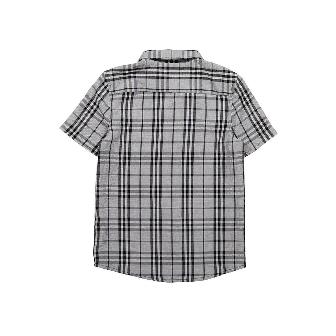 Boys and Arrows Black Checks Short Sleeve Shirt