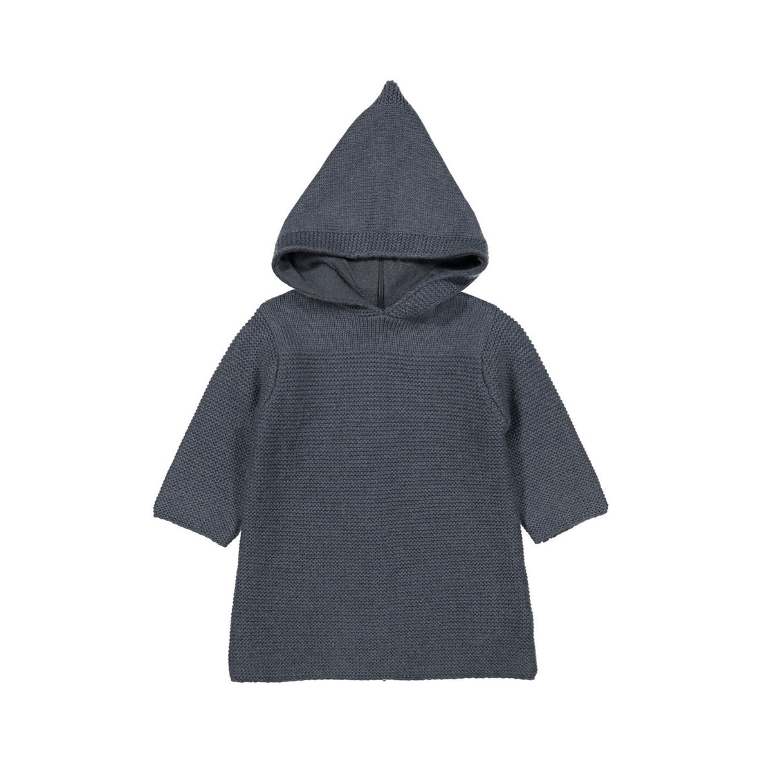 Bonpoint Blue-Grey Burnout Knit Sweater
