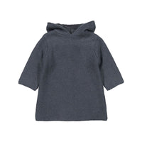 Bonpoint Blue-Grey Burnout Knit Sweater
