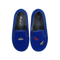 Bonpoint Indigo Cherry Slipper