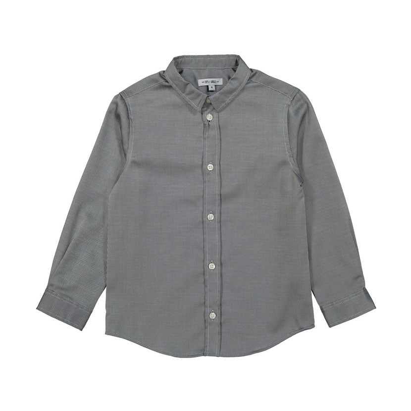 Boys and Arrows Black Strikes Textured Shirt