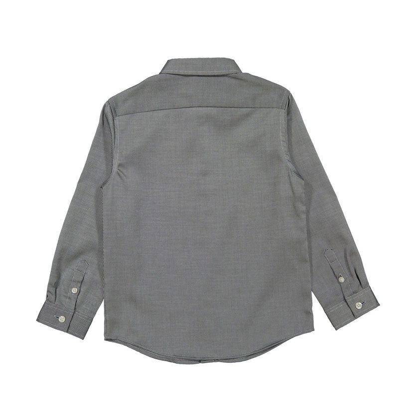 Boys and Arrows Black Strikes Textured Shirt