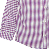 Boys and Arrows Plum Grid Shirt