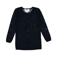 Little Remix Navy Slim Aza Sweater