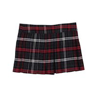 Bonpoint Black Plaid Folk Skirt
