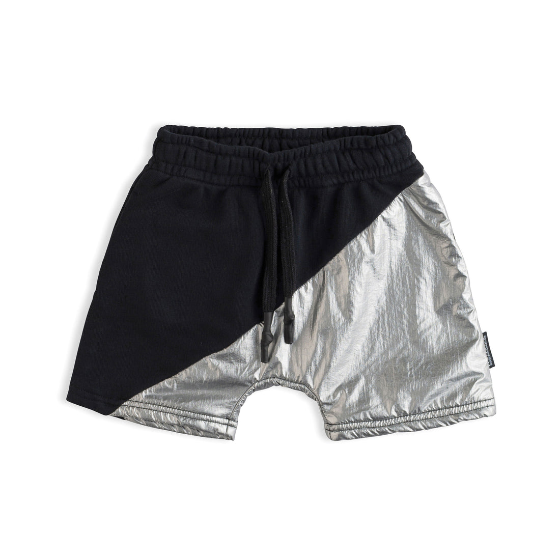 NUNUNU Black Duo Sweatshorts