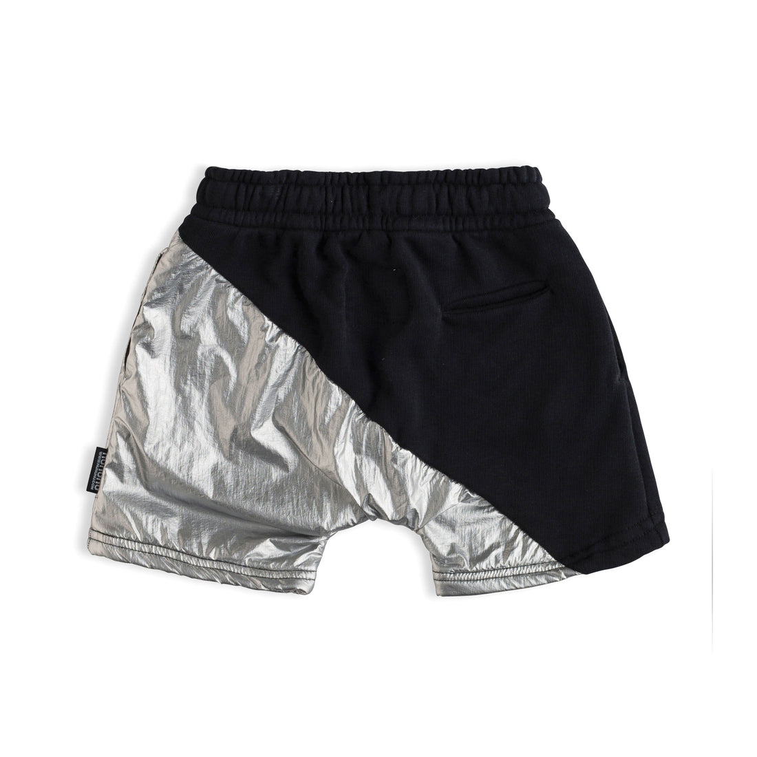 NUNUNU Black Duo Sweatshorts