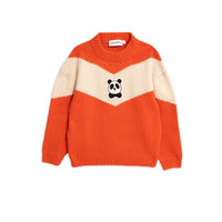 Mini Rodini Red Panda Knitted Wool Sweater