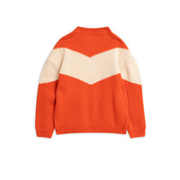 Mini Rodini Red Panda Knitted Wool Sweater