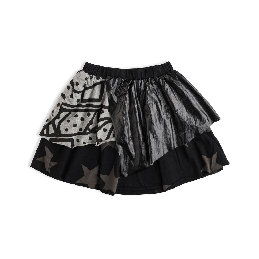 NUNUNU Mix Summer Layered Skirt