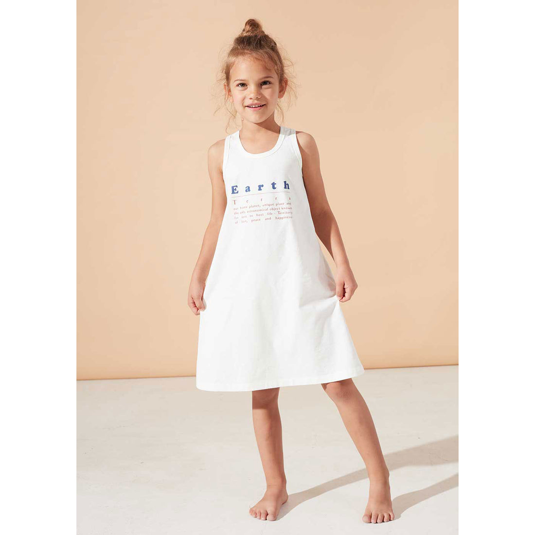 Kids on The Moon Moonbeam Tank Top Dress