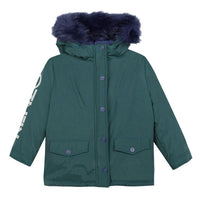 Kenzo Dark Green Logo Parka