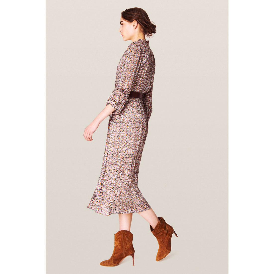 ba&amp;sh Ecru Dean Dress