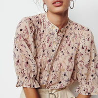 BA-SH Nude Baila Blouna Blouse
