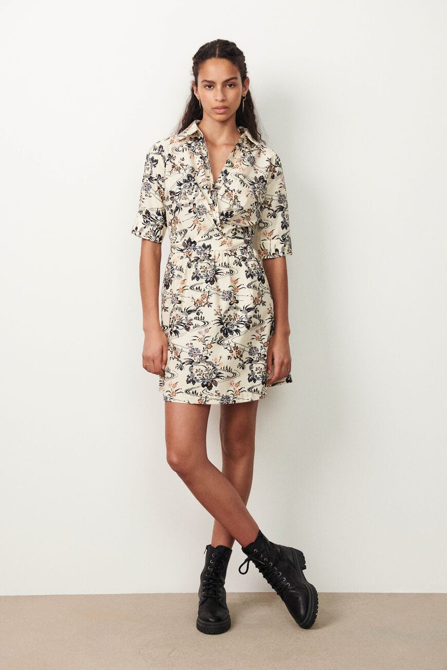 BA-SH Ecru Feeling Filly Dress