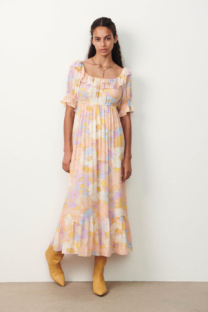 BA-SH Nude Noche Noma Dress