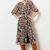 BA-SH Turquoise Brook Dress