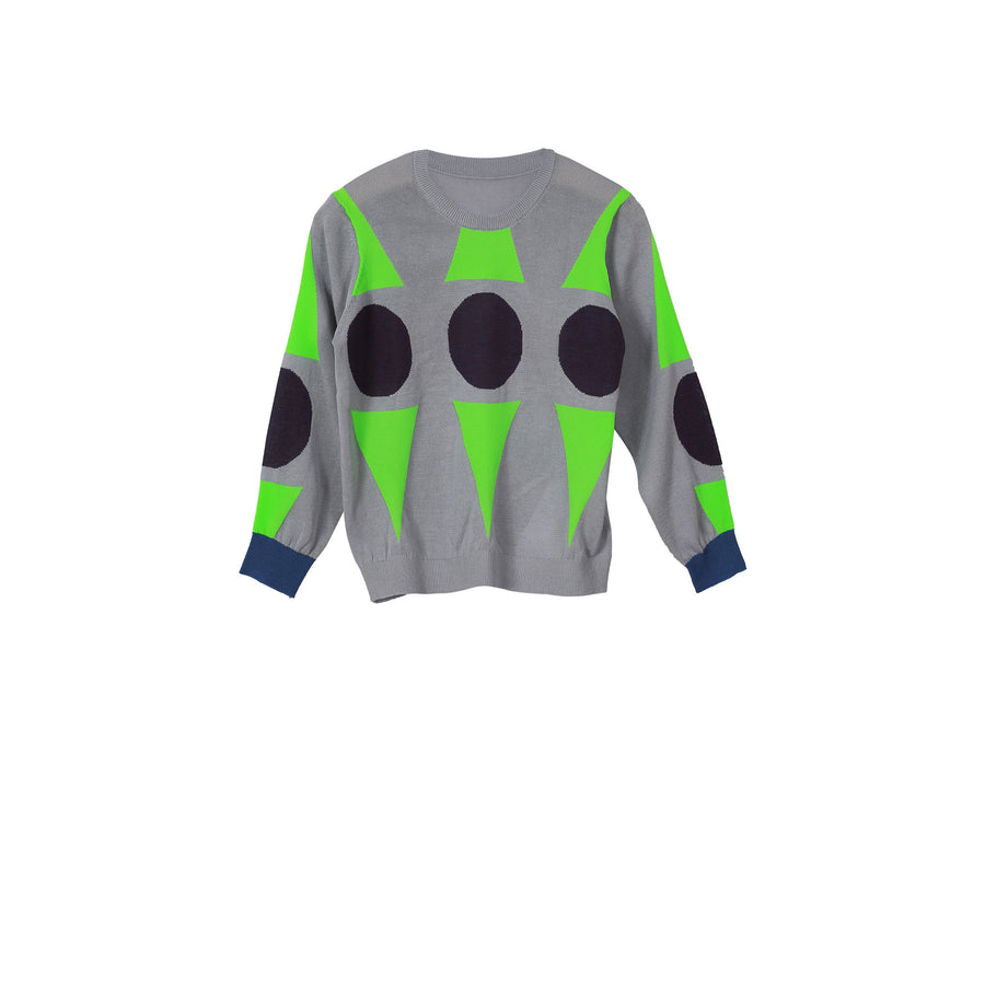 JNBY Green Shapes Pullover