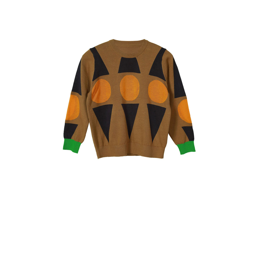 JNBY Caramel Shapes Pullover