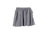 JNBY Grey Ruffle Flair Skirt