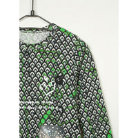 JNBY Green Modern Print Tee