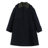 JNBY Navy Wool Coat