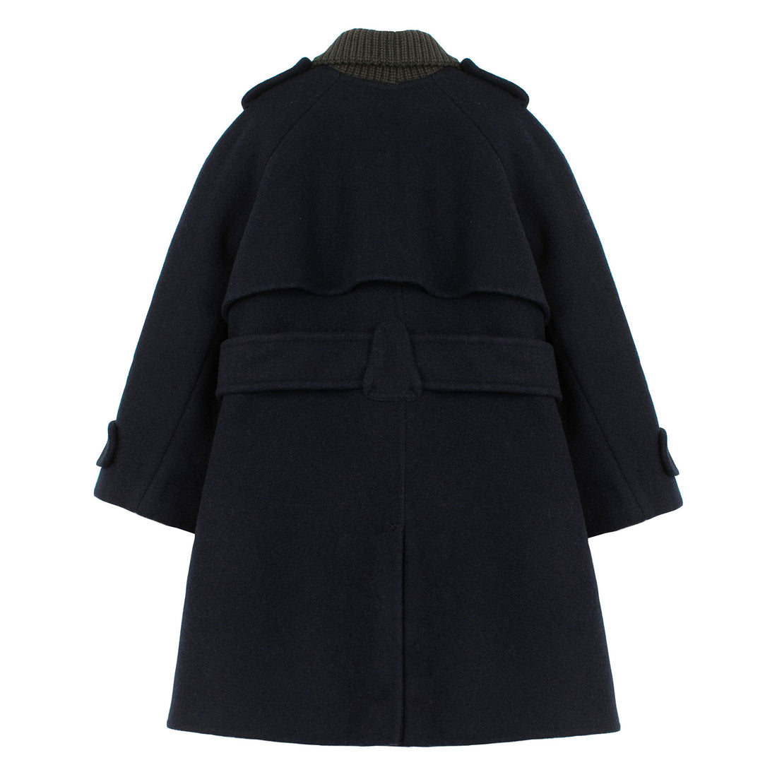 JNBY Navy Wool Coat