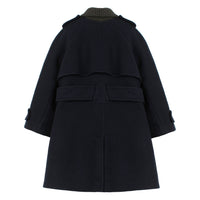 JNBY Navy Wool Coat