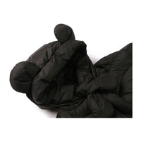 JNBY Black Down Coat Bear Hoodie