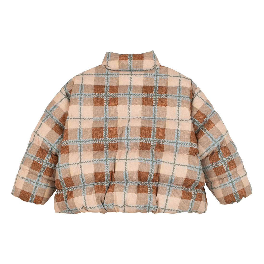JNBY Beige Plaid Down Coat