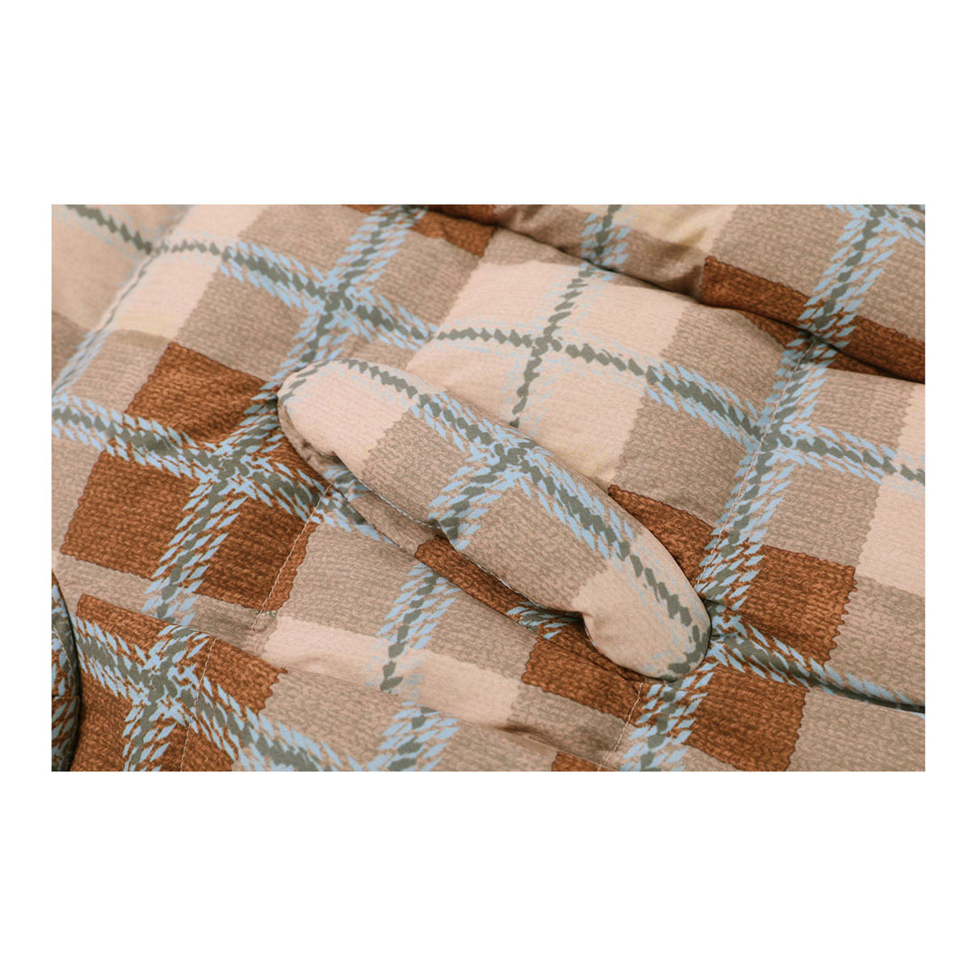 JNBY Beige Plaid Down Coat