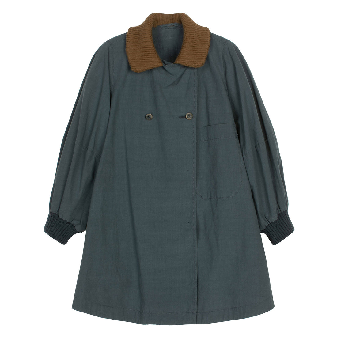 JNBY Navy Collar Trenchcoat