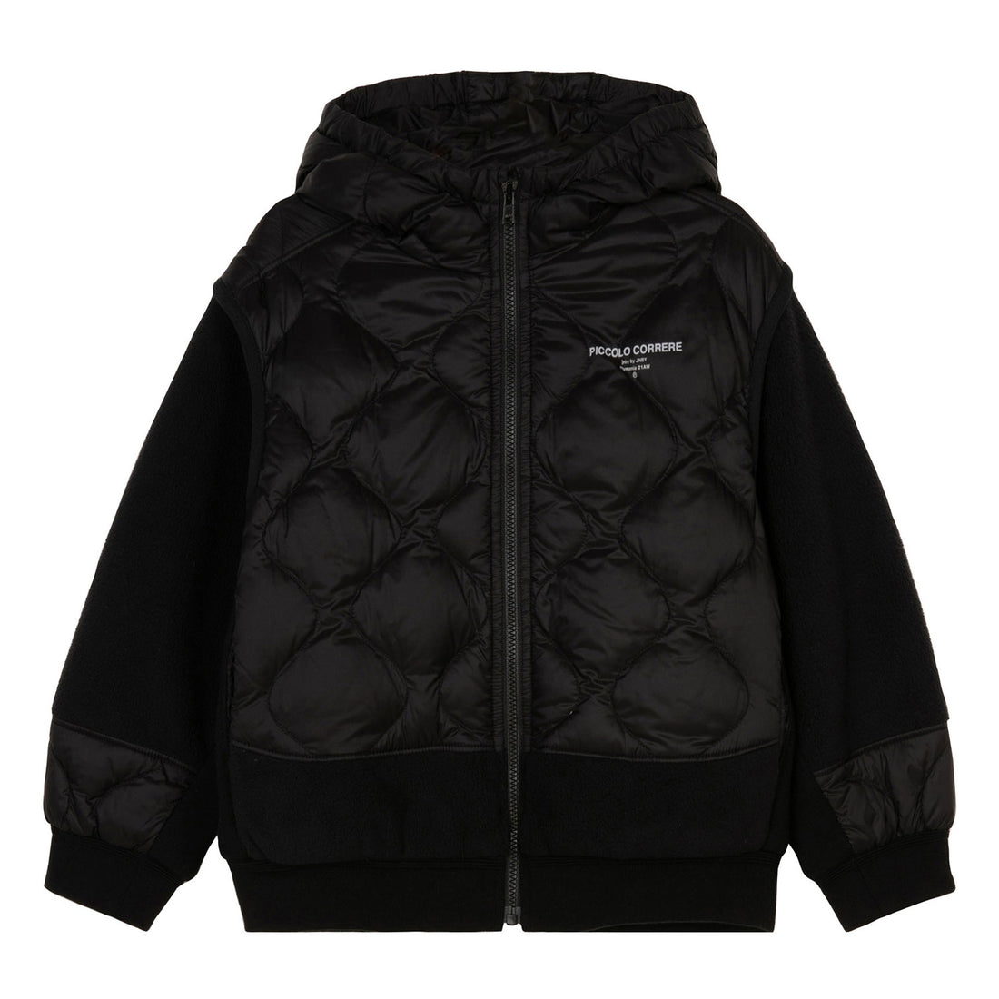 JNBY Black Down Zip Up Jacket