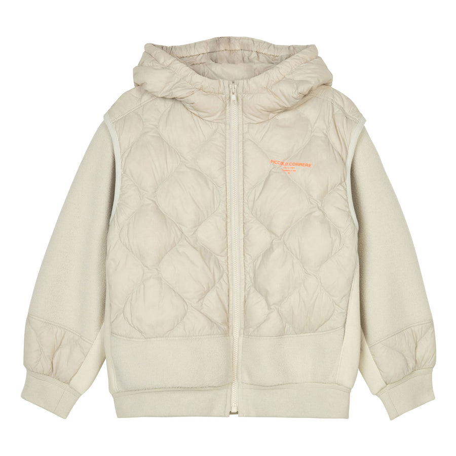 JNBY White Down Zip Up Jacket