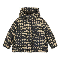 JNBY Black Multi Allover Print Down Jacket