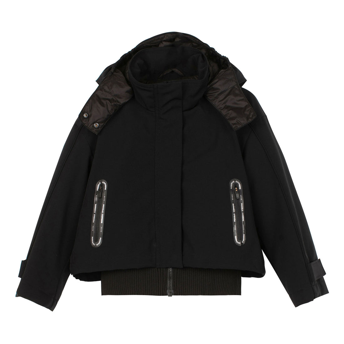 JNBY Black High Neck Down Coat