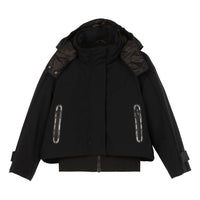 JNBY Black High Neck Down Coat