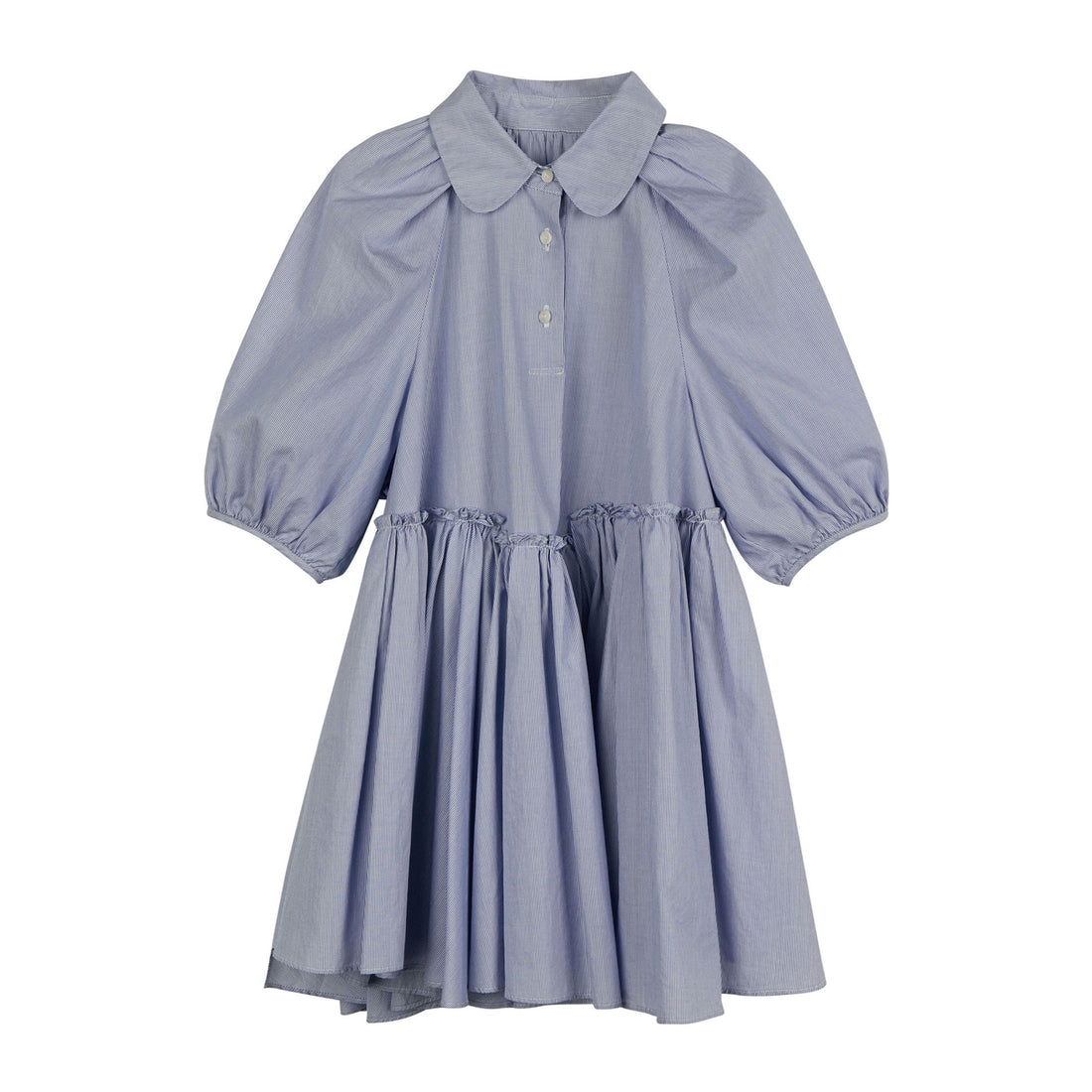 JNBY Light Blue Mid Length Sleeve Dress With Detail