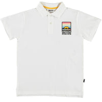 Molo White Short Sleeve Ramon T-Shirt