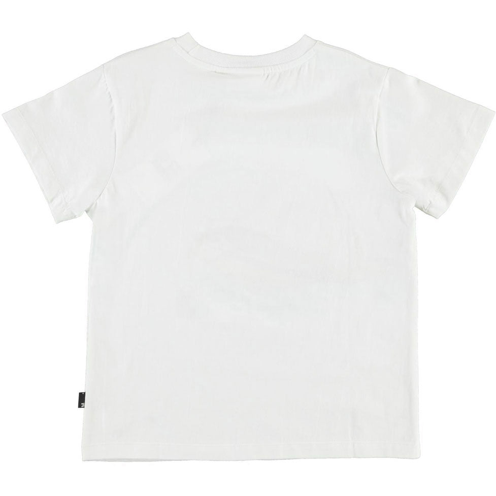 Molo Zoom In White Rame T-Shirt