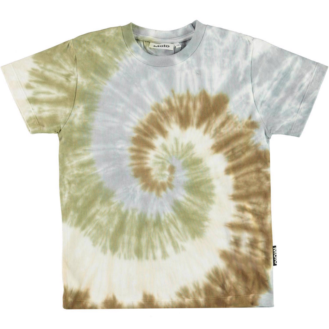 Molo Tie Dye Swirl Roxo Tee