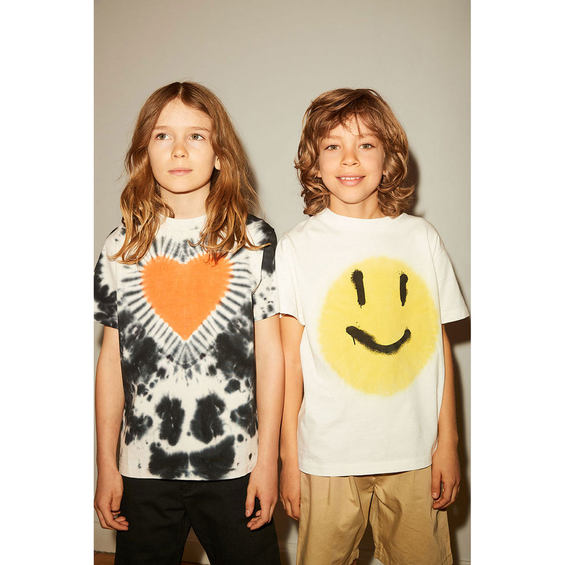 Molo Heart Tie Dye Roxo Tee