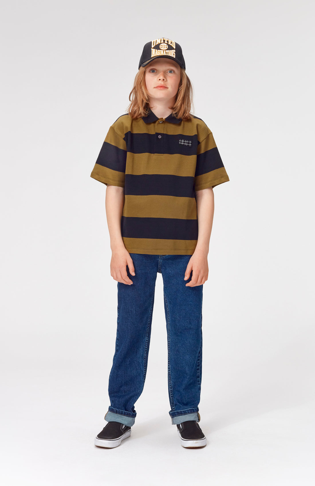 Molo Oak/Black Stripe Rilloz Tee