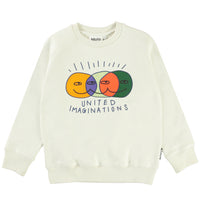 Molo Ivory Mike Sweatshirt