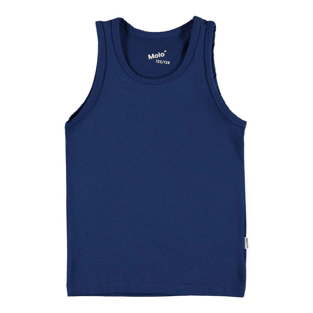 Molo White/Blue Jayden 2-Pack Undershirts